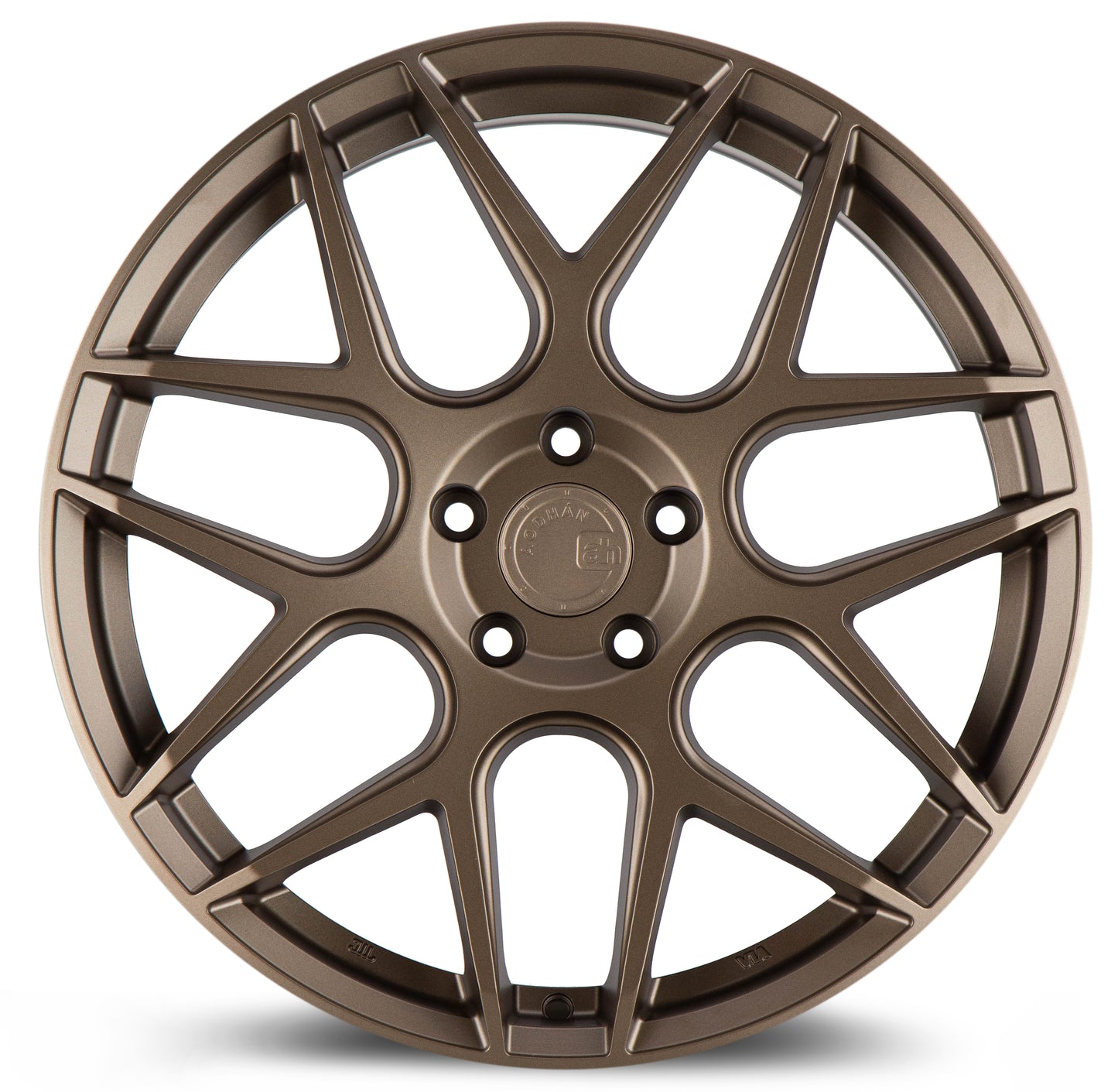 19" AODHAN AFF2 Wheels FLOW FORM Rims for BMW 3 4 5 6 HONDA ACURA TESLA S X 5x120 (Bronze)