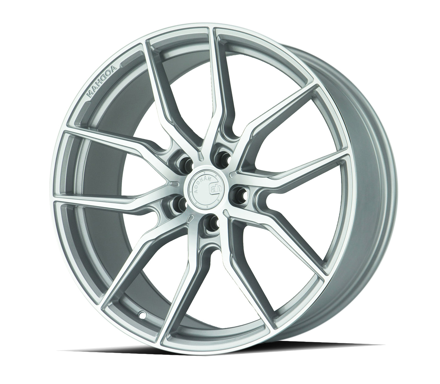 20" AODHAN AFF1 SILVER Wheels Rims FLOW FORMED 5x114.3 / 5x120