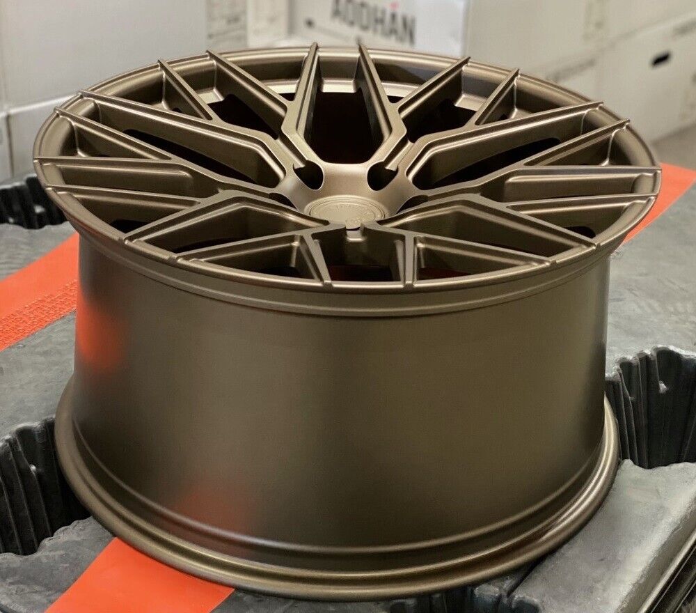 20" AODHAN AFF9 BRONZE Wheels FLOW FORM Rims for BENZ BMW AUDI VW HONDA TOYOTA TESLA S 3 X Y