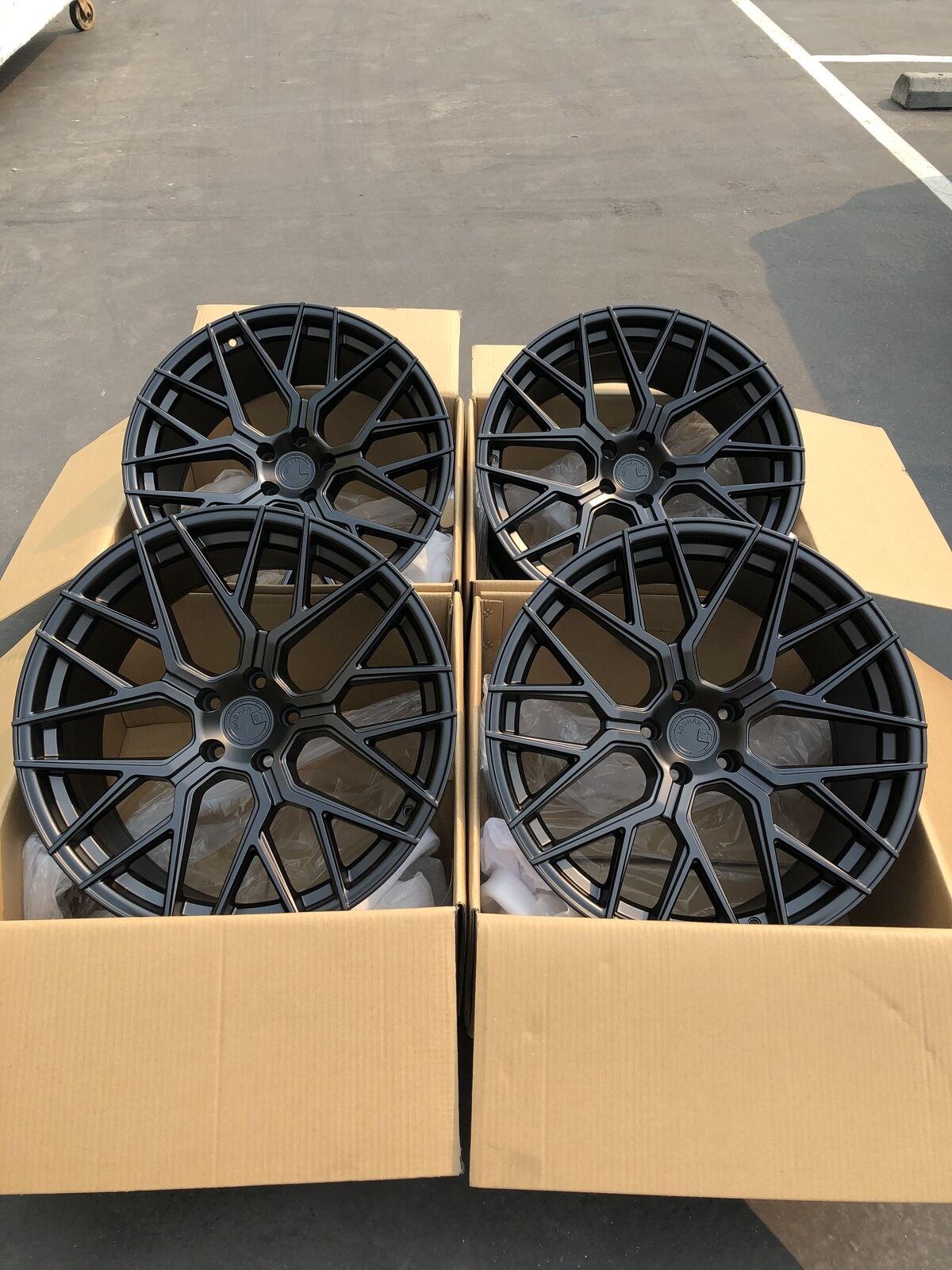 20" AODHAN AFF9 Wheels FLOW FORM Rims for BENZ BMW AUDI VW HONDA TOYOTA TESLA S 3 X Y