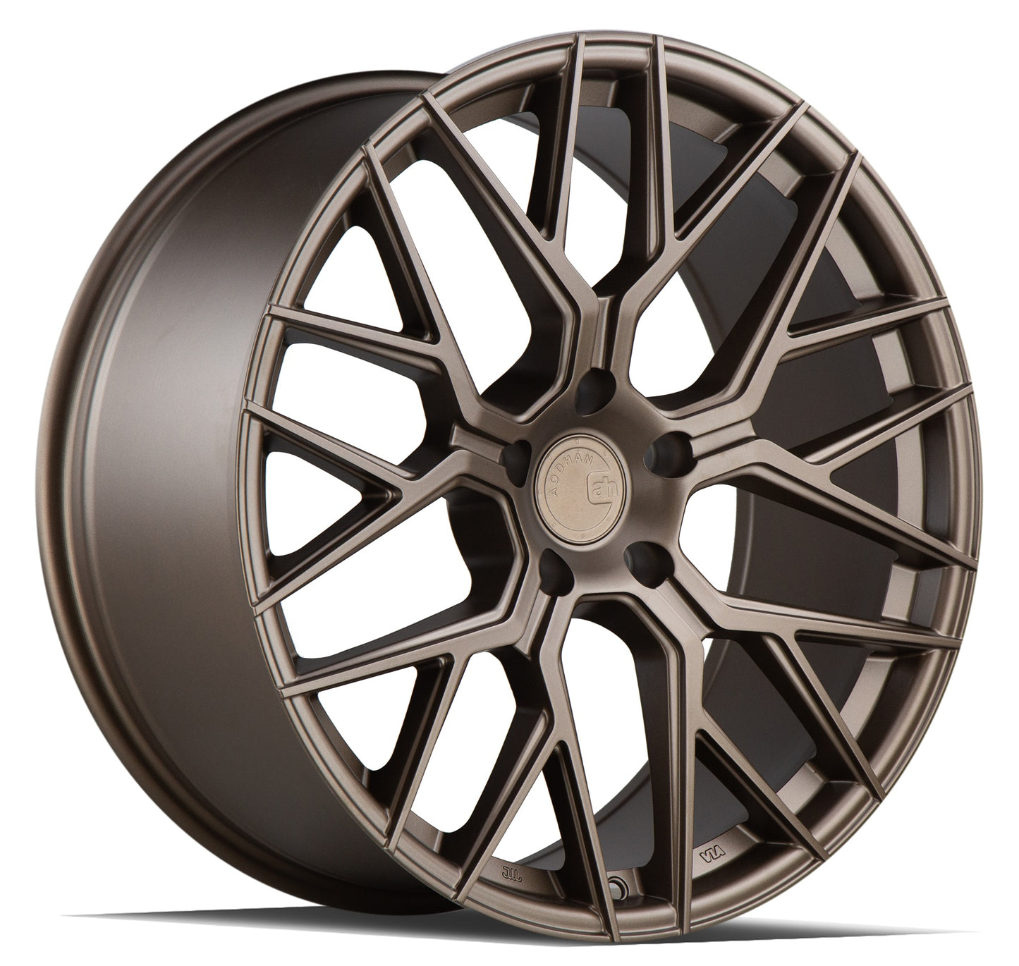 20" AODHAN AFF9 BRONZE Wheels FLOW FORM Rims for BENZ BMW AUDI VW HONDA TOYOTA TESLA S 3 X Y