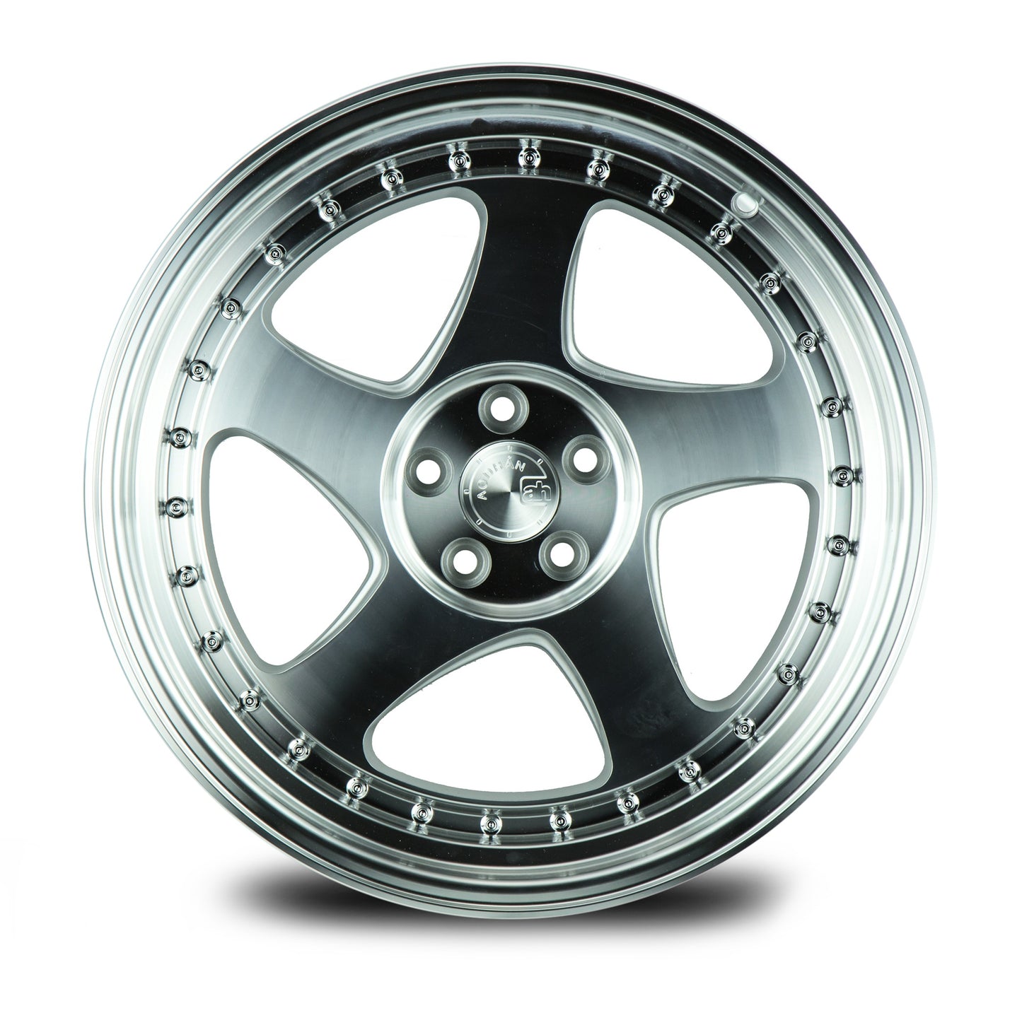 18" AODHAN AH01 SILVER Wheels Rims for HONDA ACURA TESLA LEXUS TOYOTA SUBARU 5x114 / 5x100