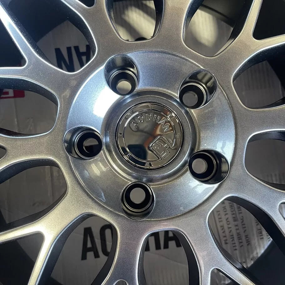 18" AODHAN AH02 Wheels Rims HYPER BLACK