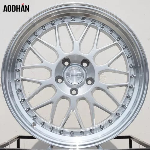18" AODHAN AH02 SILVER Wheels Rims for HONDA ACURA LEXUS TOYOTA NISSAN INFINITI TESLA