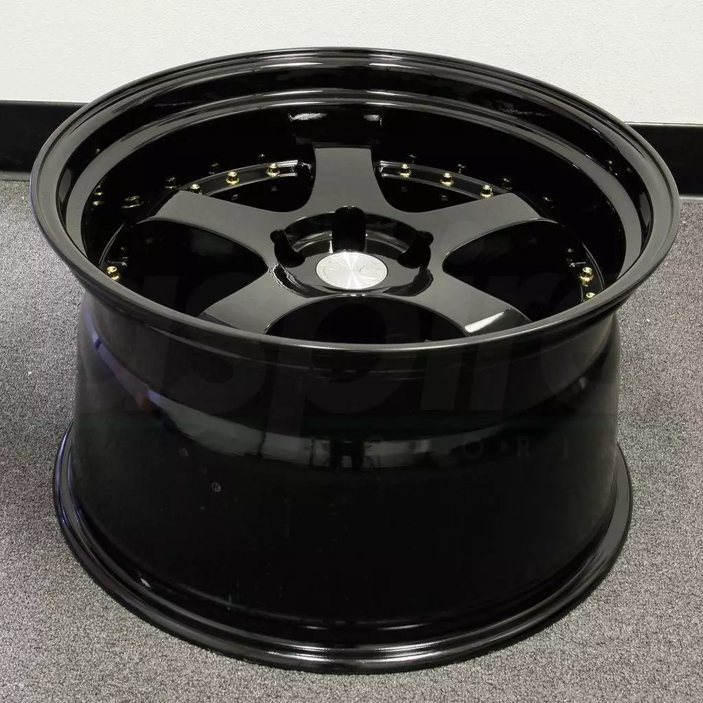 18" AODHAN AH03 GLOSS BLACK Wheels Rims for HONDA ACURA TESLA LEXUS TOYOTA