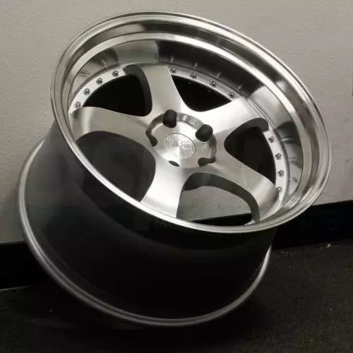 18" AODHAN AH03 SILVER Wheels Rims for HONDA ACURA TESLA LEXUS TOYOTA SUBARU 5x114 / 5x100
