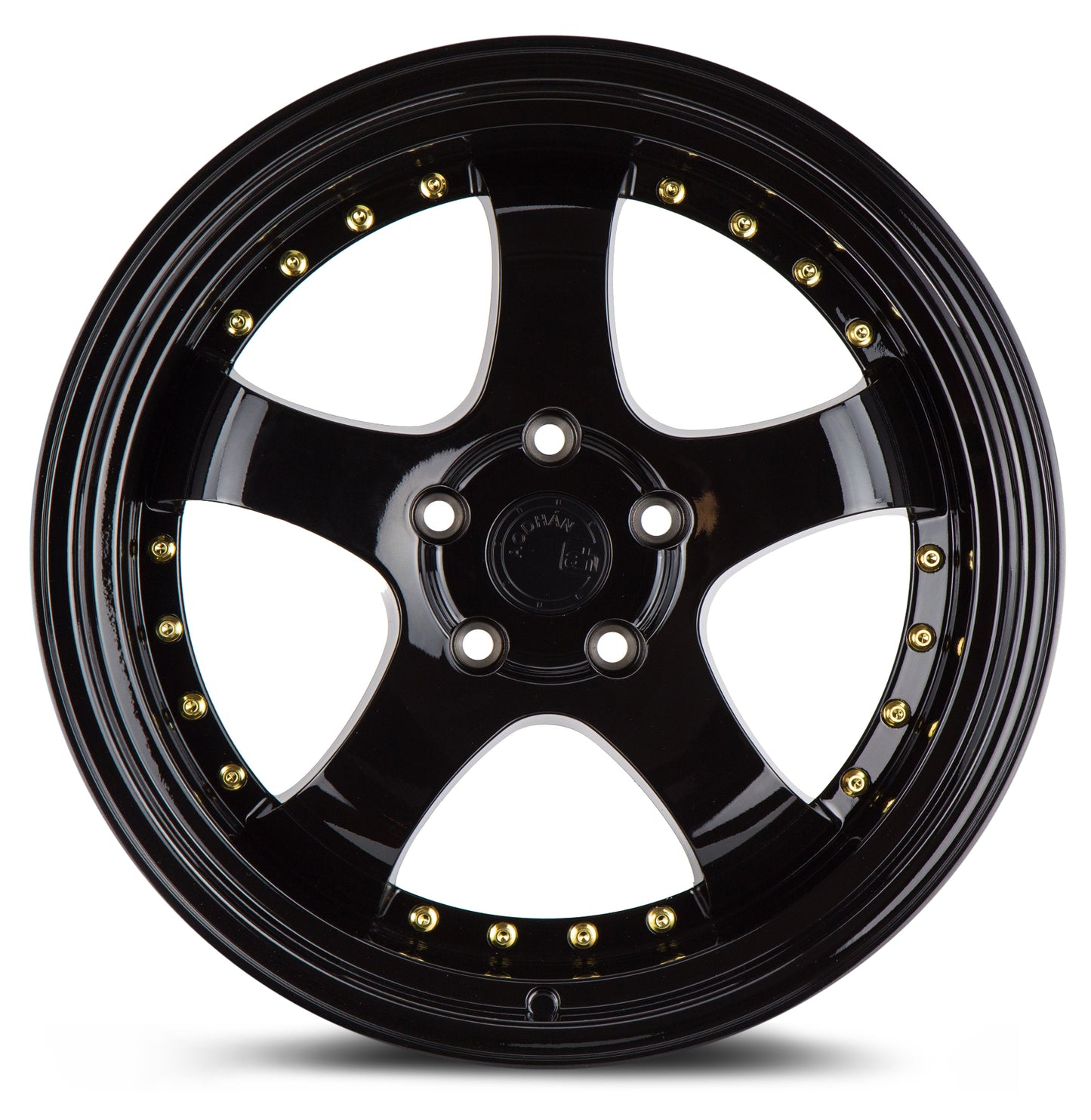 18" AODHAN AH03 GLOSS BLACK Wheels Rims for HONDA ACURA TESLA LEXUS TOYOTA