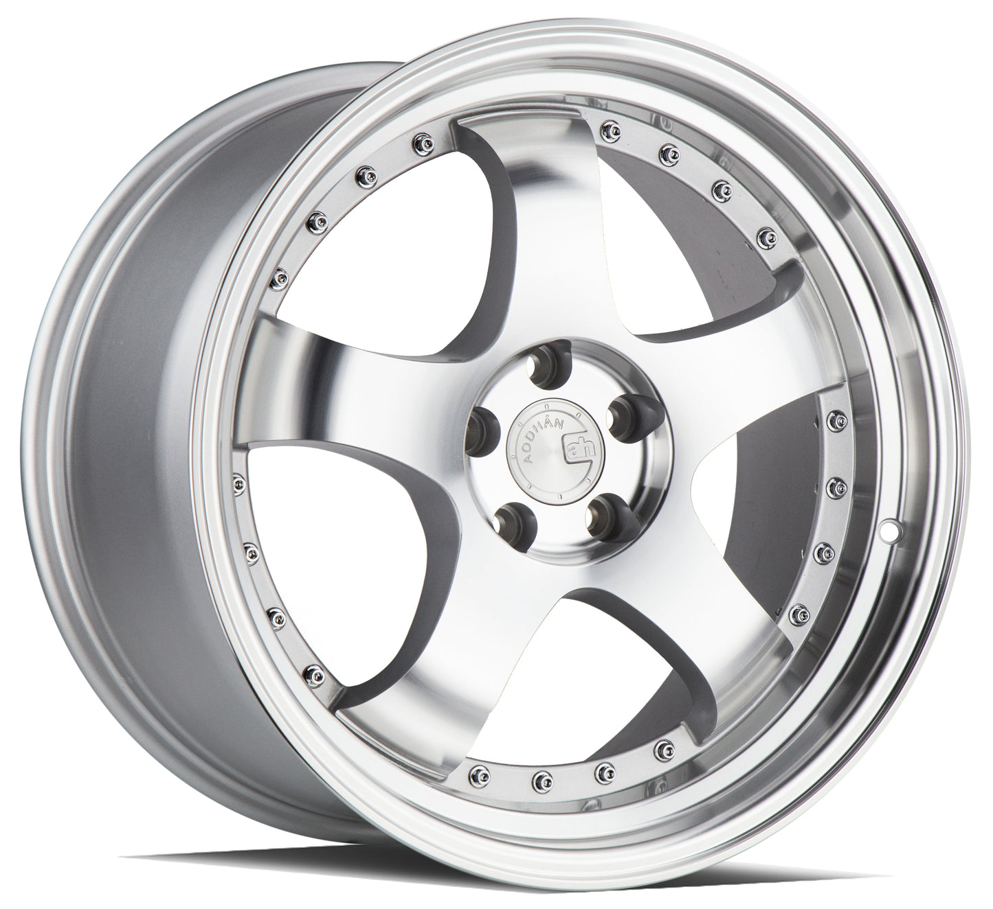 18" AODHAN AH03 SILVER Wheels Rims for HONDA ACURA TESLA LEXUS TOYOTA SUBARU 5x114 / 5x100