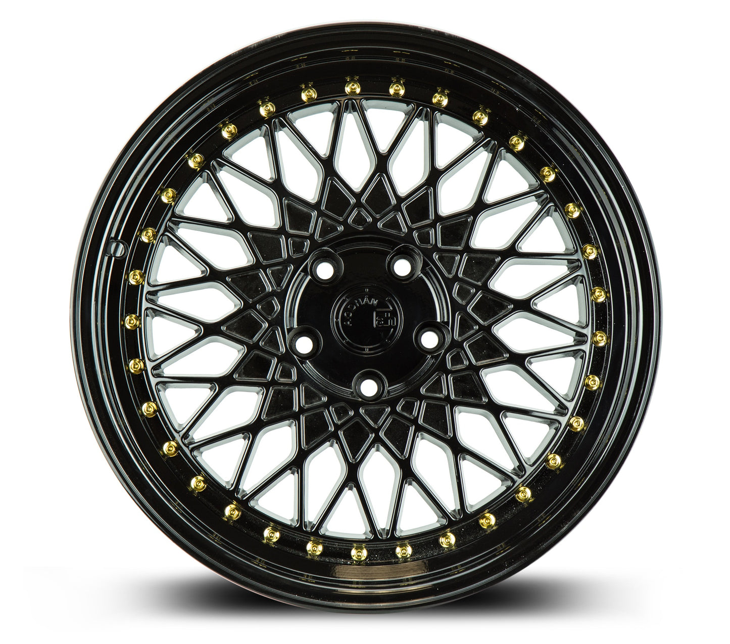 18" AODHAN AH05 GLOSS BLACK Wheels Rims for HONDA ACURA TESLA LEXUS TOYOTA