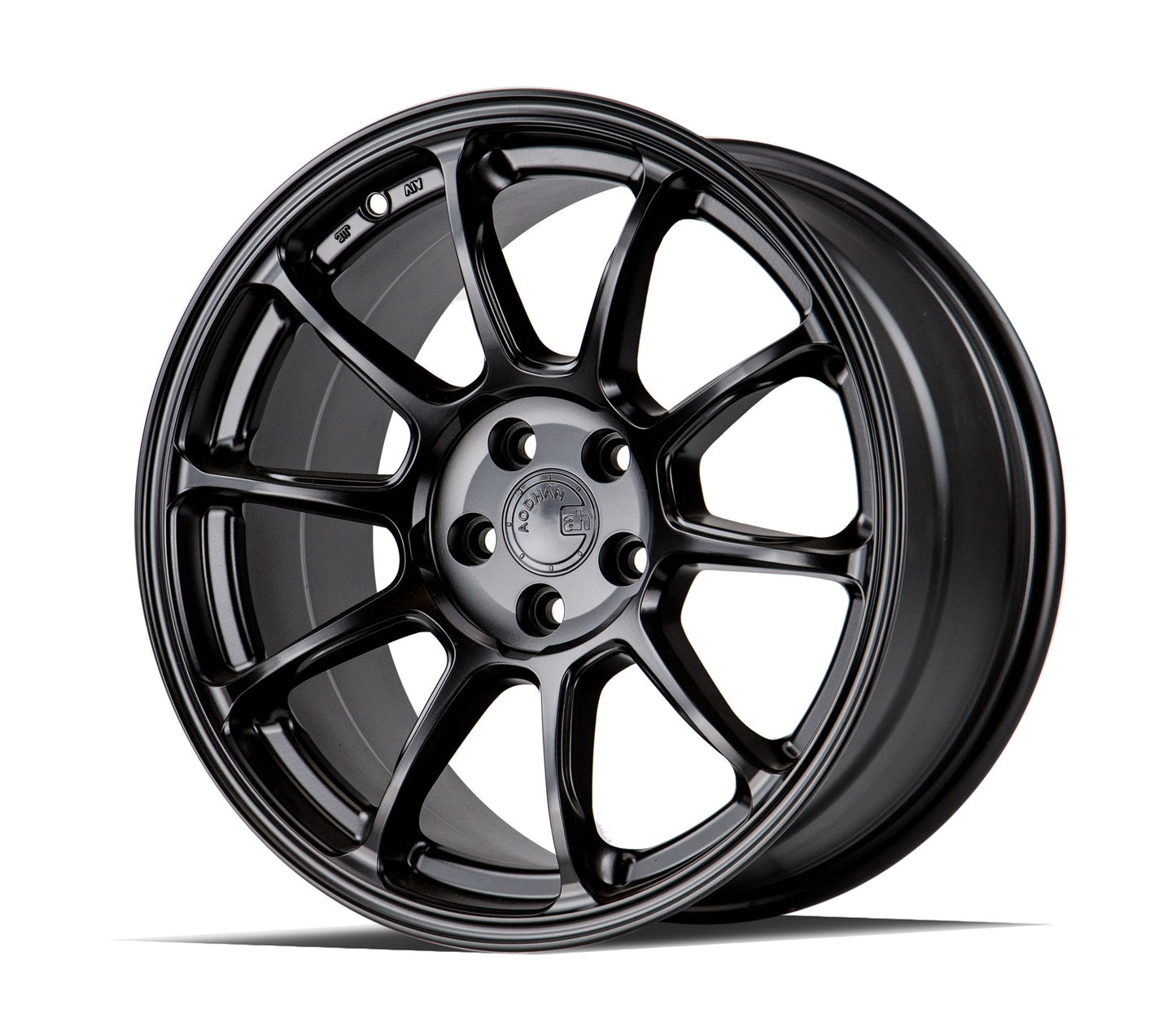 18" AODHAN AH06 BLACK Wheels Rims for HONDA ACURA TESLA LEXUS TOYOTA SUBARU 5x114 / 5x100