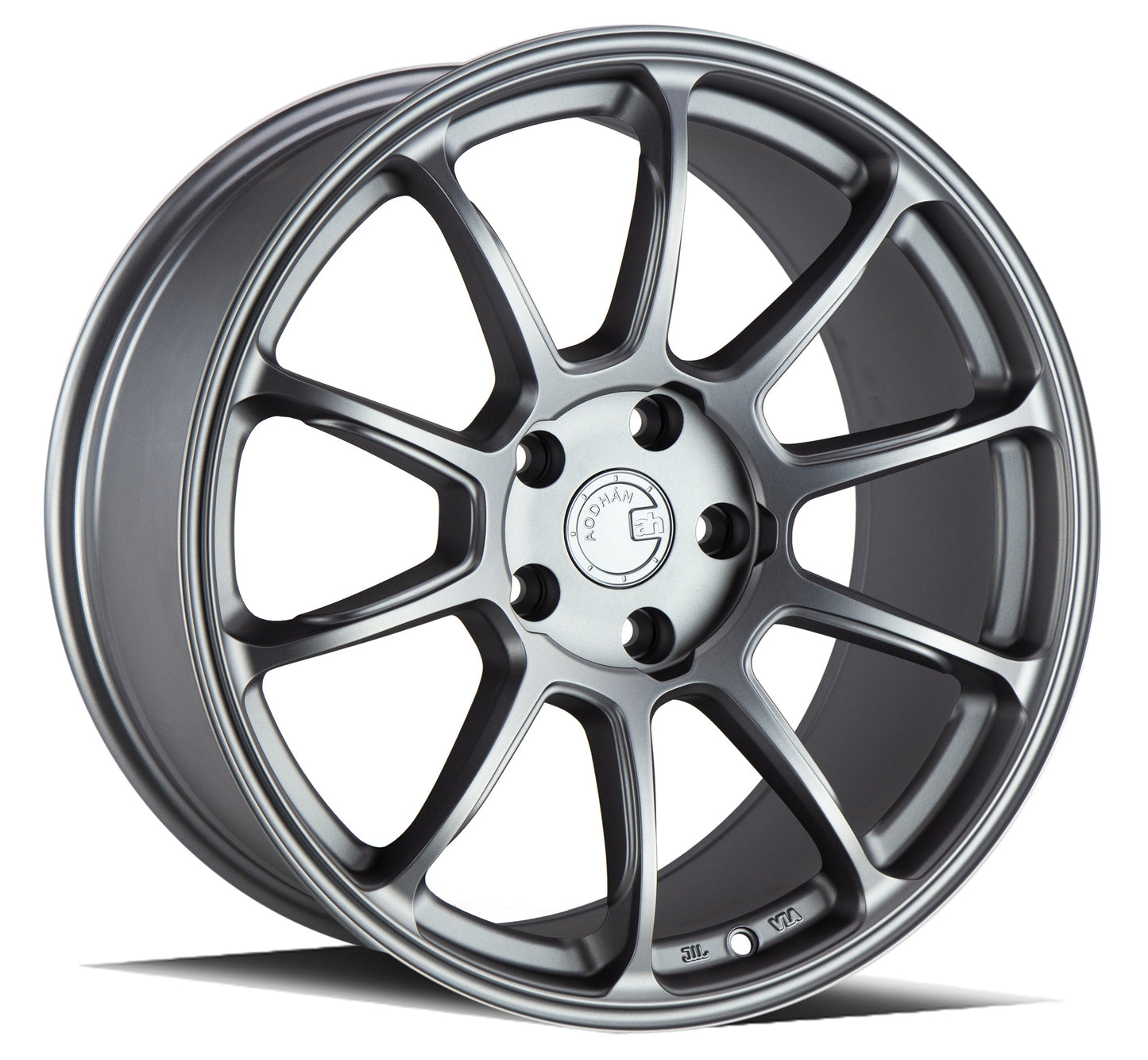 17" AODHAN AH06 MATTE GRAY Wheels Rims for HONDA ACURA LEXUS TOYOTA SUBARU