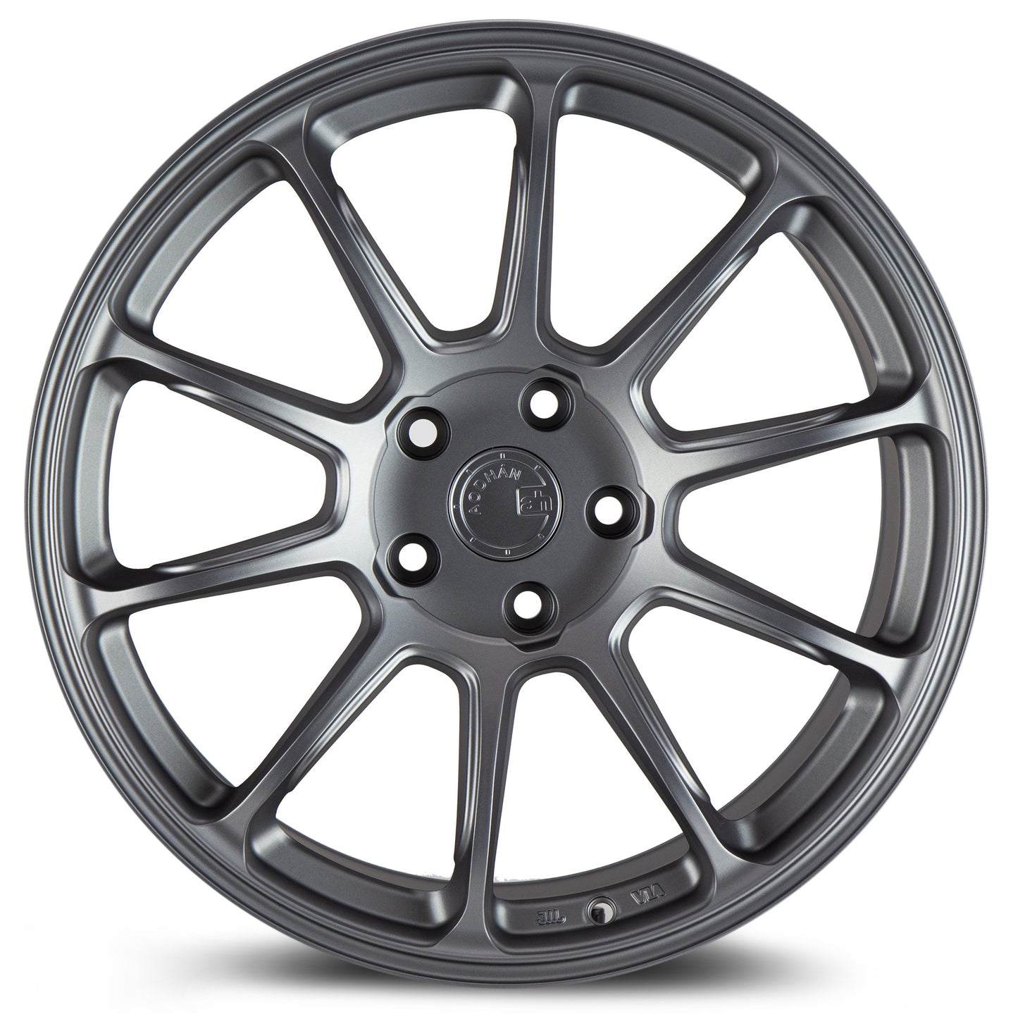17" AODHAN AH06 MATTE GRAY Wheels Rims for HONDA ACURA LEXUS TOYOTA SUBARU