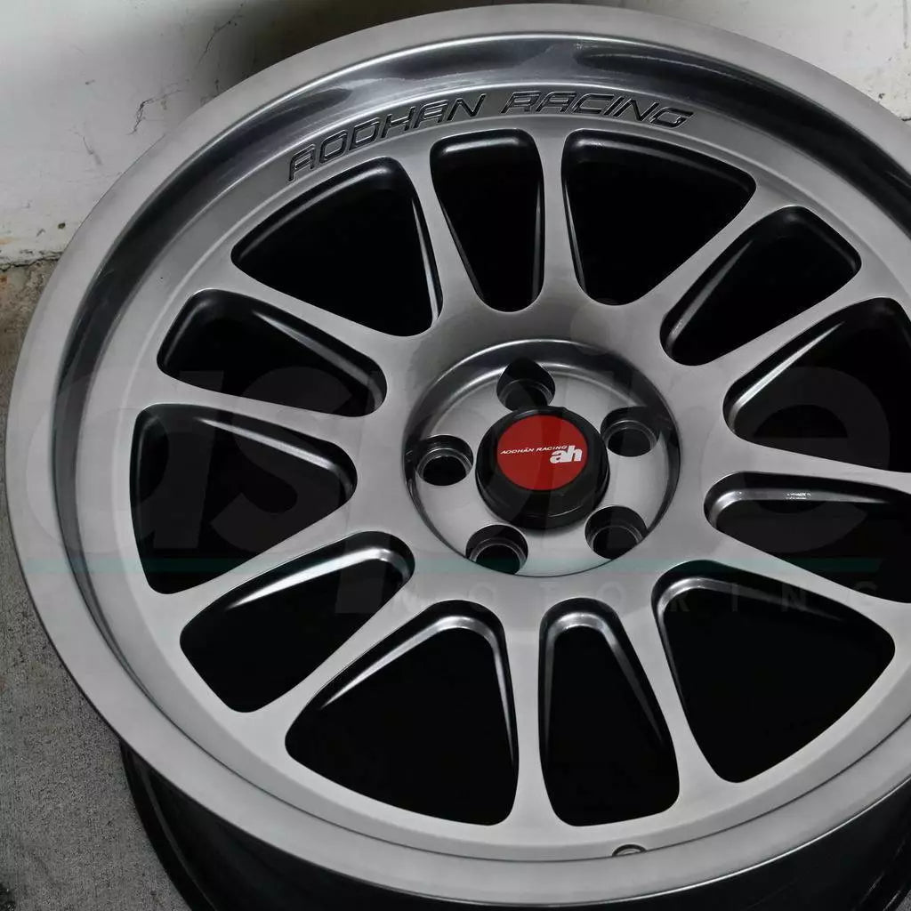 18" AODHAN AH07 HYPER BLACK Wheels Rims for HONDA TESLA LEXUS TOYOTA SUBARU SCION