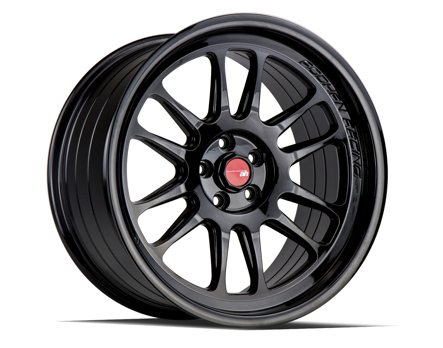 18" AODHAN AH07 GLOSS BLACK Wheels Rims for HONDA TESLA LEXUS TOYOTA SUBARU SCION
