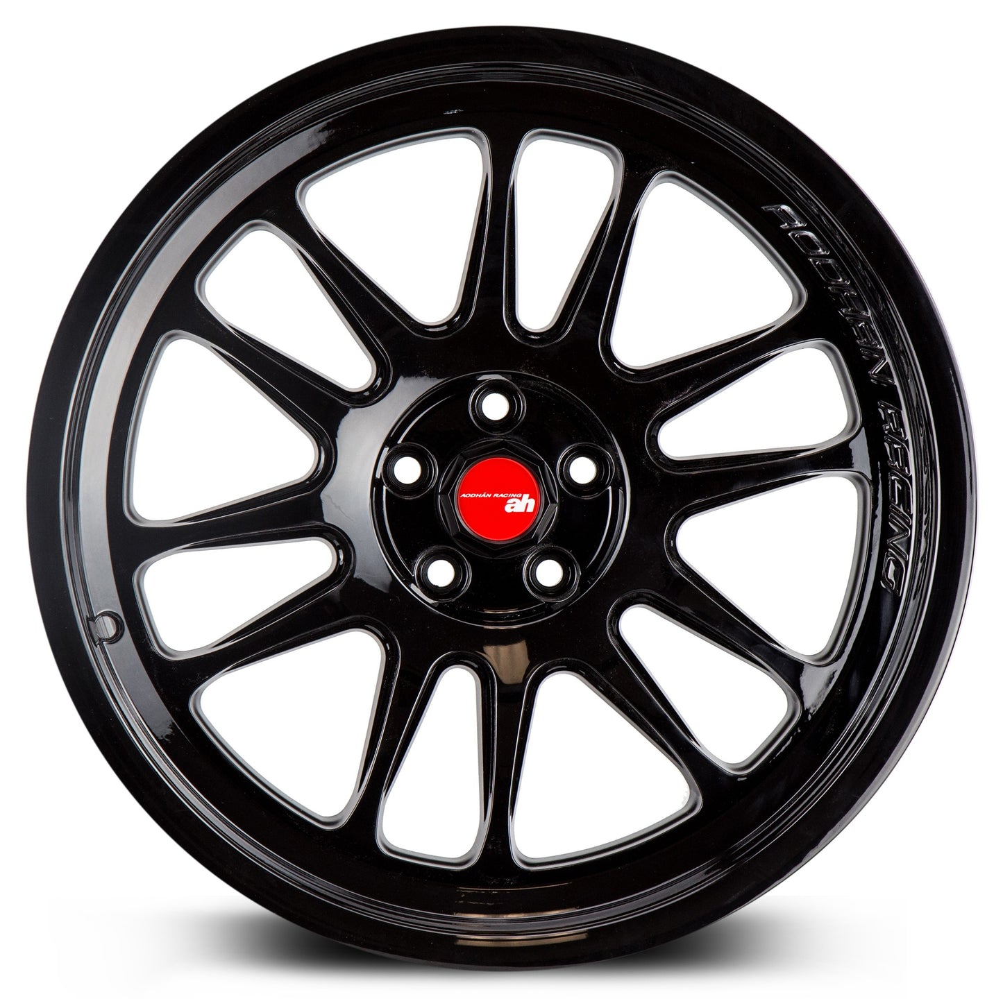 18" AODHAN AH07 GLOSS BLACK Wheels Rims for HONDA TESLA LEXUS TOYOTA SUBARU SCION