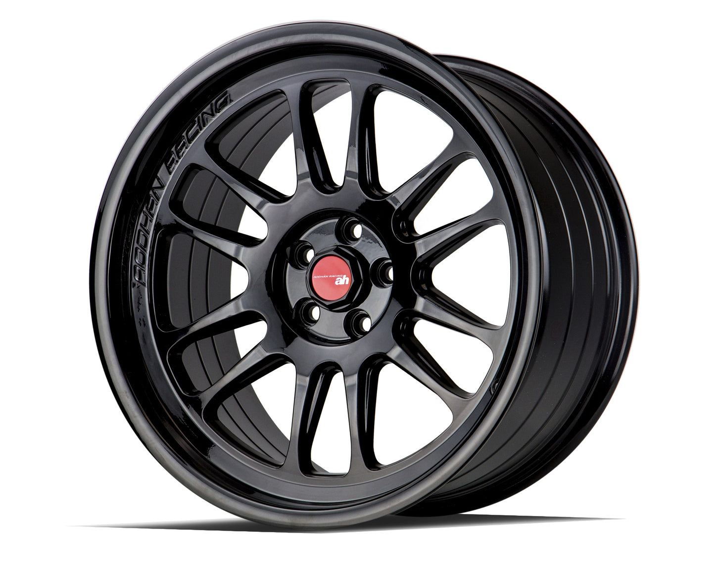18" AODHAN AH07 GLOSS BLACK Wheels Rims for HONDA TESLA LEXUS TOYOTA SUBARU SCION