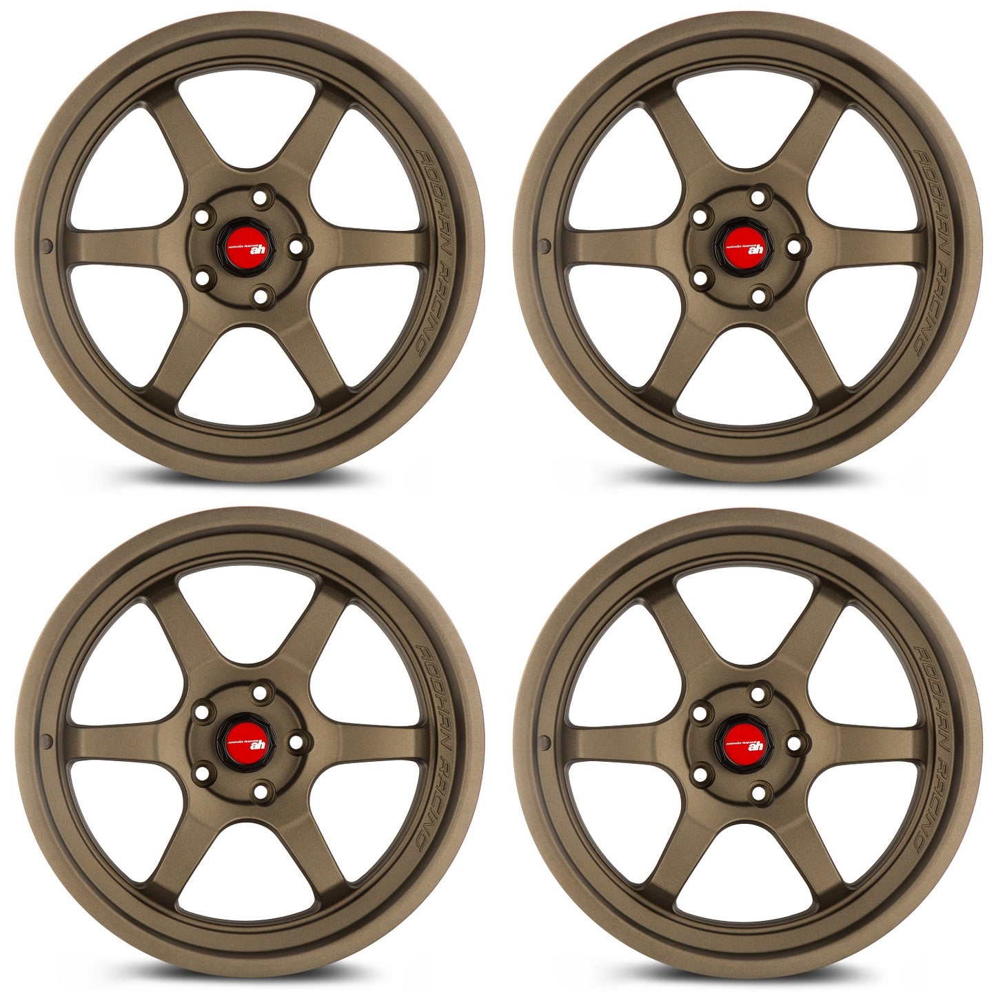 18" AODHAN AH08 BRONZE Wheels Rims for HONDA TESLA LEXUS TOYOTA SUBARU SCION