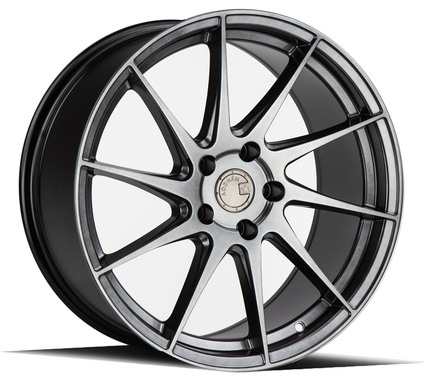 18" AODHAN AH09 HYPER BLACK Wheels Rims for BENZ AUDI HONDA TESLA TOYOTA SUBARU