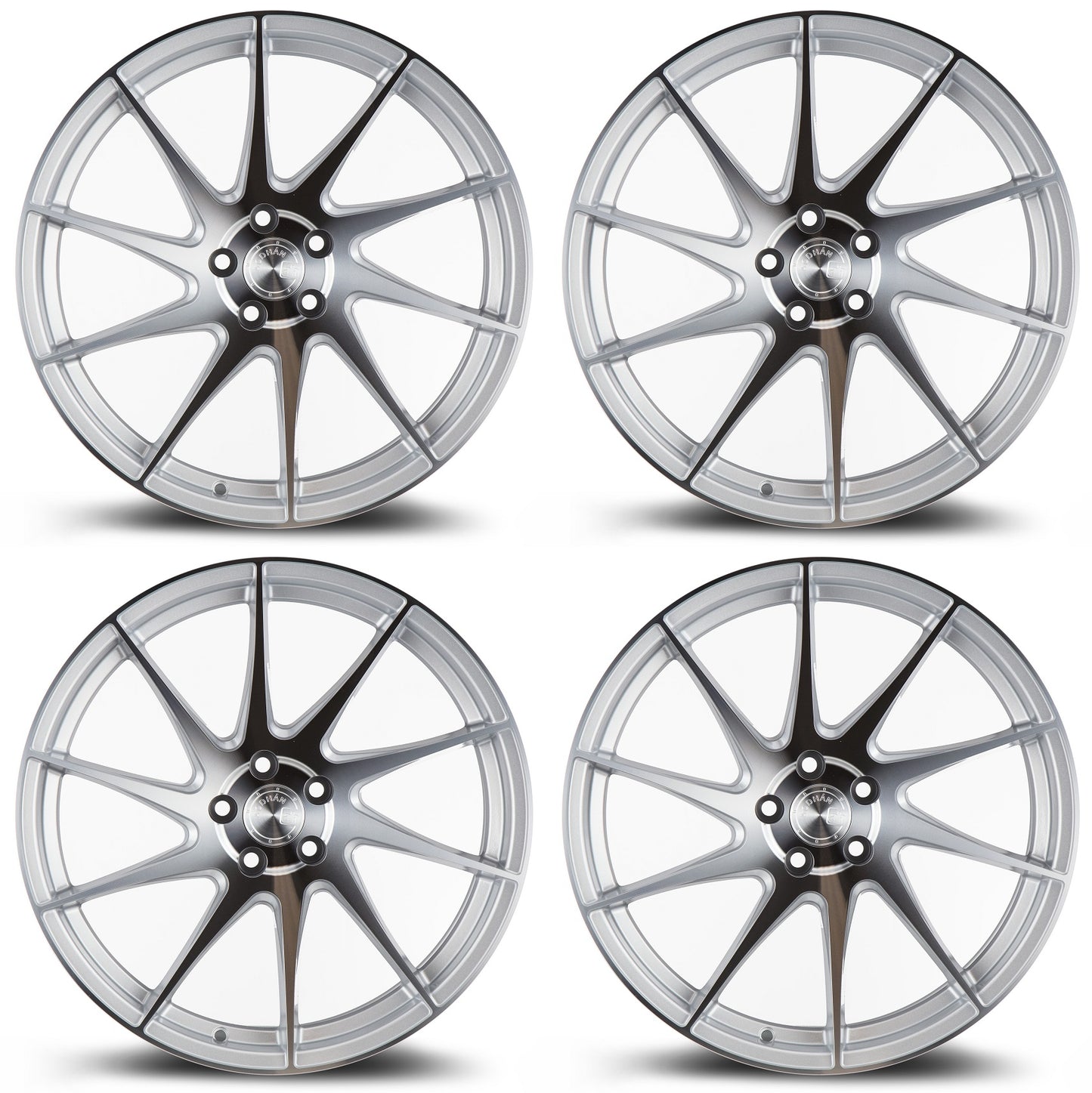 18" AODHAN AH09 SILVER Wheels Rims for BENZ AUDI HONDA TESLA TOYOTA SUBARU