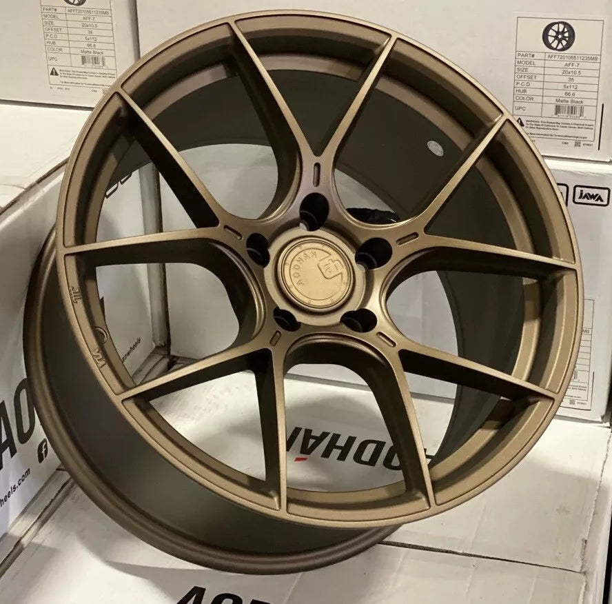 18" AODHAN AH11 BRONZE Wheels Rims for BENZ BMW AUDI HONDA TOYOTA TESLA