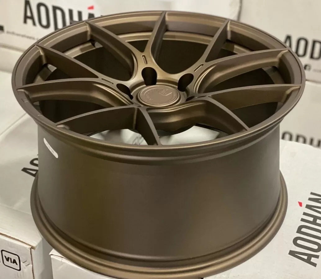 18" AODHAN AH11 BRONZE Wheels Rims for BENZ BMW AUDI HONDA TOYOTA TESLA
