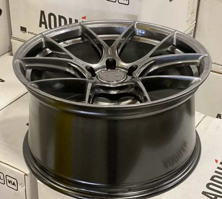 18" AODHAN AH11 HYPER BLACK Wheels Rims for BENZ BMW AUDI HONDA TOYOTA TESLA