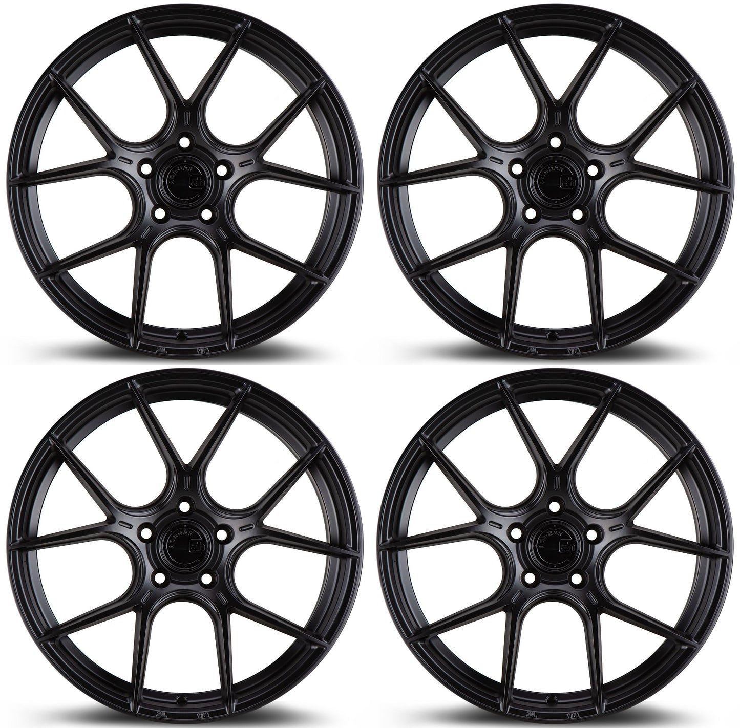 18" AODHAN AH11 MATTE Wheels Rims for BENZ BMW AUDI HONDA TOYOTA TESLA