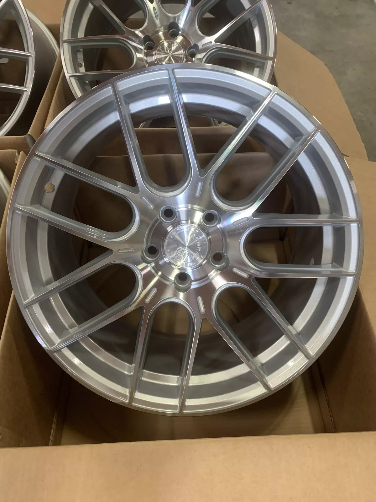 18" AODHAN AH-X SILVER Wheels Rims for BENZ BMW AUDI HONDA TESLA TOYOTA