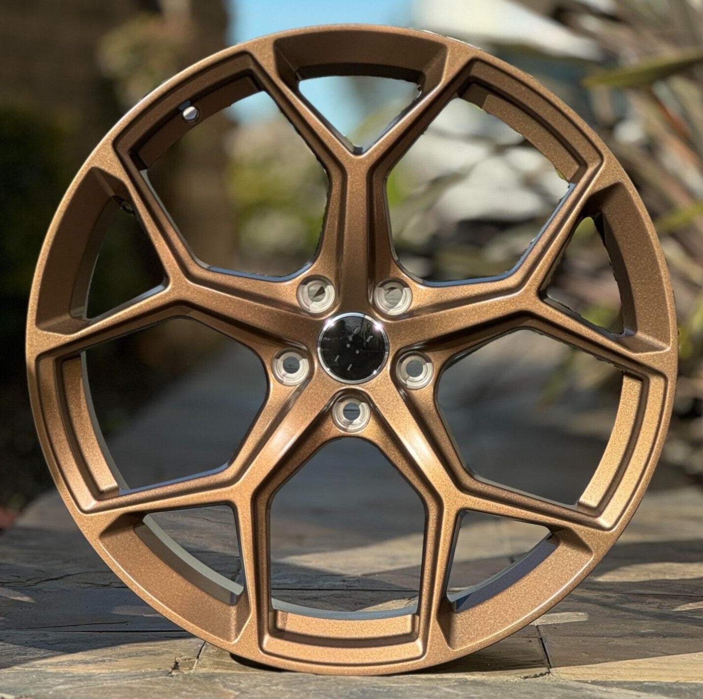 20" Wheels Rims A016-BZ for AUDI VOLKSWAGEN VW BENZ A3 A4 A5 A6 A7 A8 Q3 Q5 RS3 S3 S4 S5 S6 S7 S8 TT BRONZE