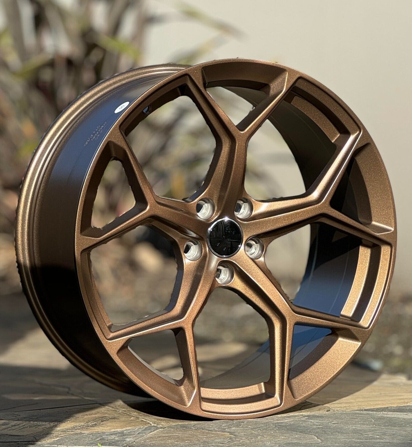20" Wheels Rims A016-BZ for AUDI VOLKSWAGEN VW BENZ A3 A4 A5 A6 A7 A8 Q3 Q5 RS3 S3 S4 S5 S6 S7 S8 TT BRONZE