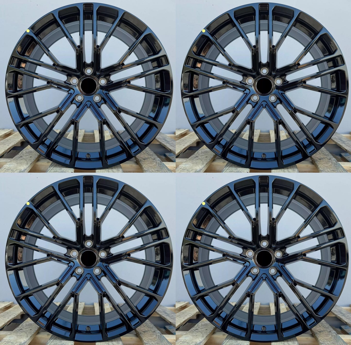 22" Wheels Rims A017 for AUDI VOLKSWAGEN VW BENZ A7 A8 Q3 Q5 Q7 RS3 RS5 S7 S8 SQ5 ATLAS TIGUAN (GB)