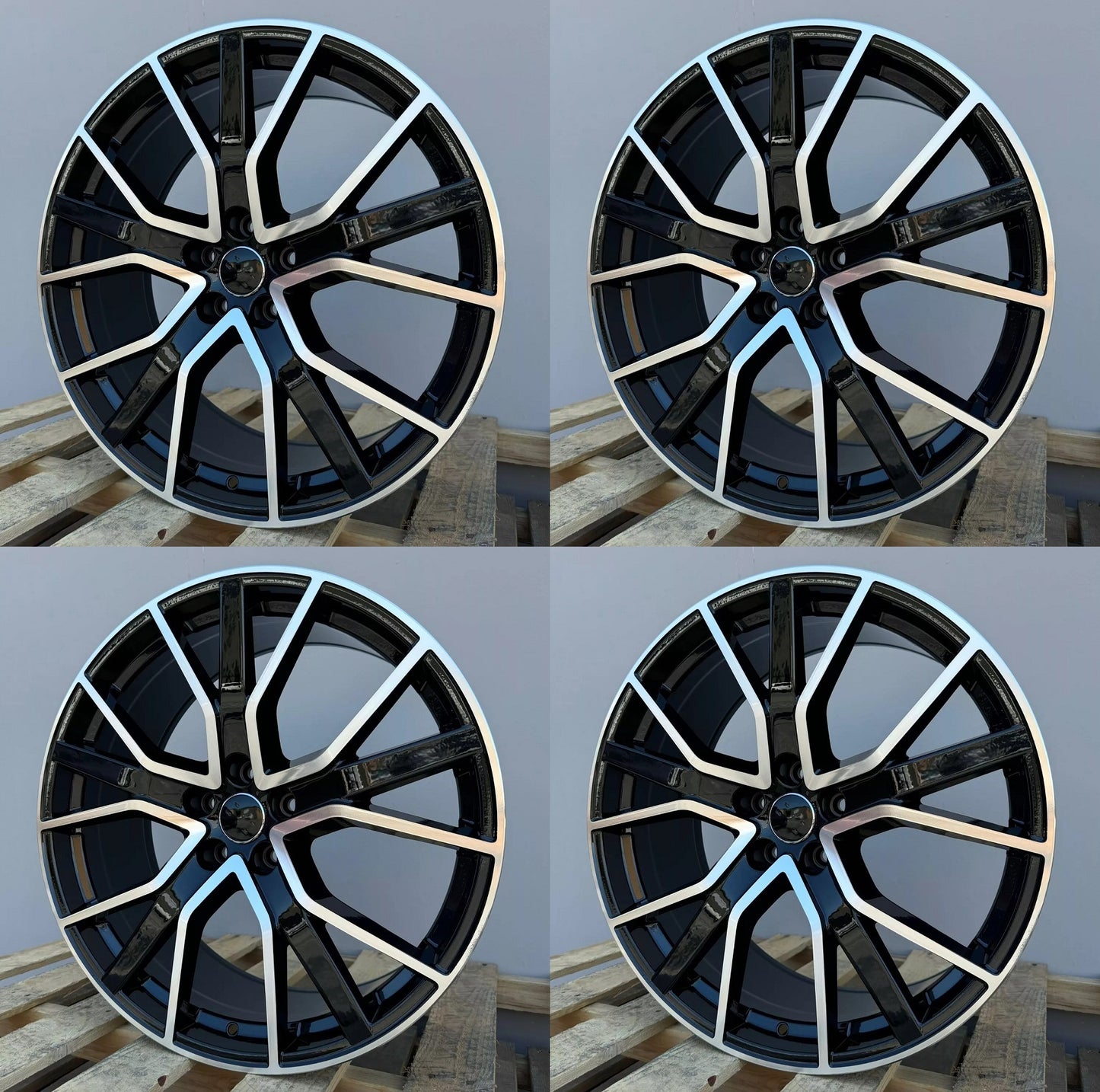 20" Wheels Rims A005 for AUDI VOLKSWAGEN VW BENZ A3 A4 A5 A6 A7 A8 Q3 Q5 Q7 RS3 RS5 S3 S4 S5 S6 S7 S8 SQ5 TT (BMF)