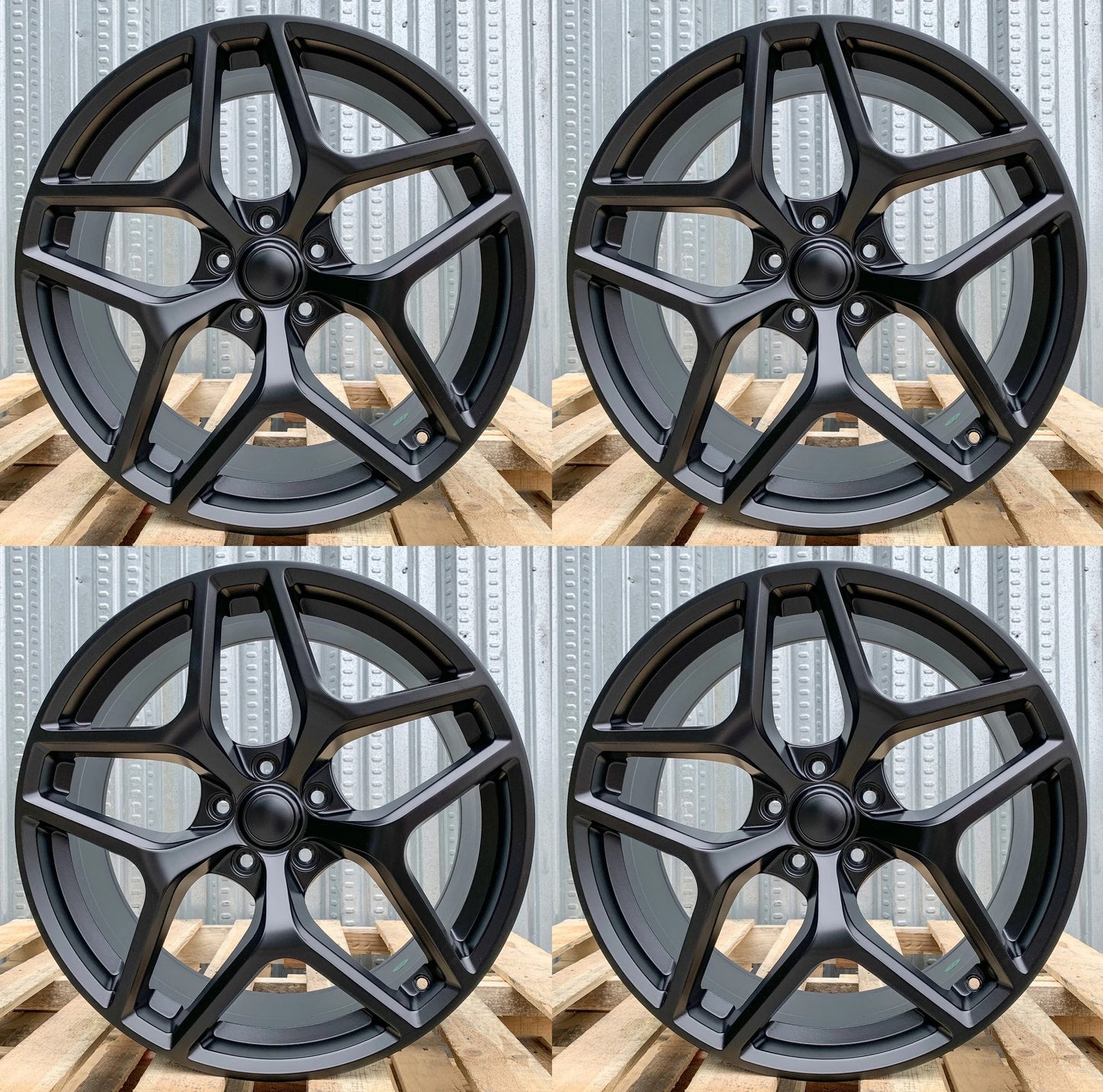 20" C001-MB Wheels Rims for CHEVY CAMARO 1LT 1SS 2SS LS LT LT1 RS SS ZL1
