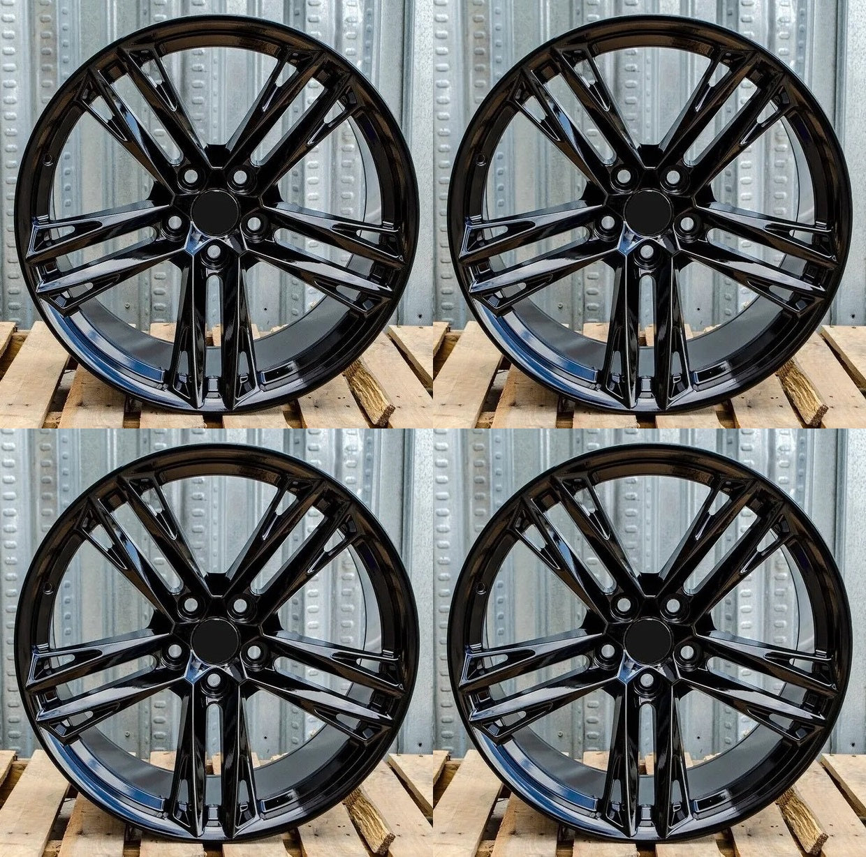 20" C002-GB Wheels Rims for CHEVY CAMARO 1LT 1SS 2SS LS LT LT1 RS SS ZL1