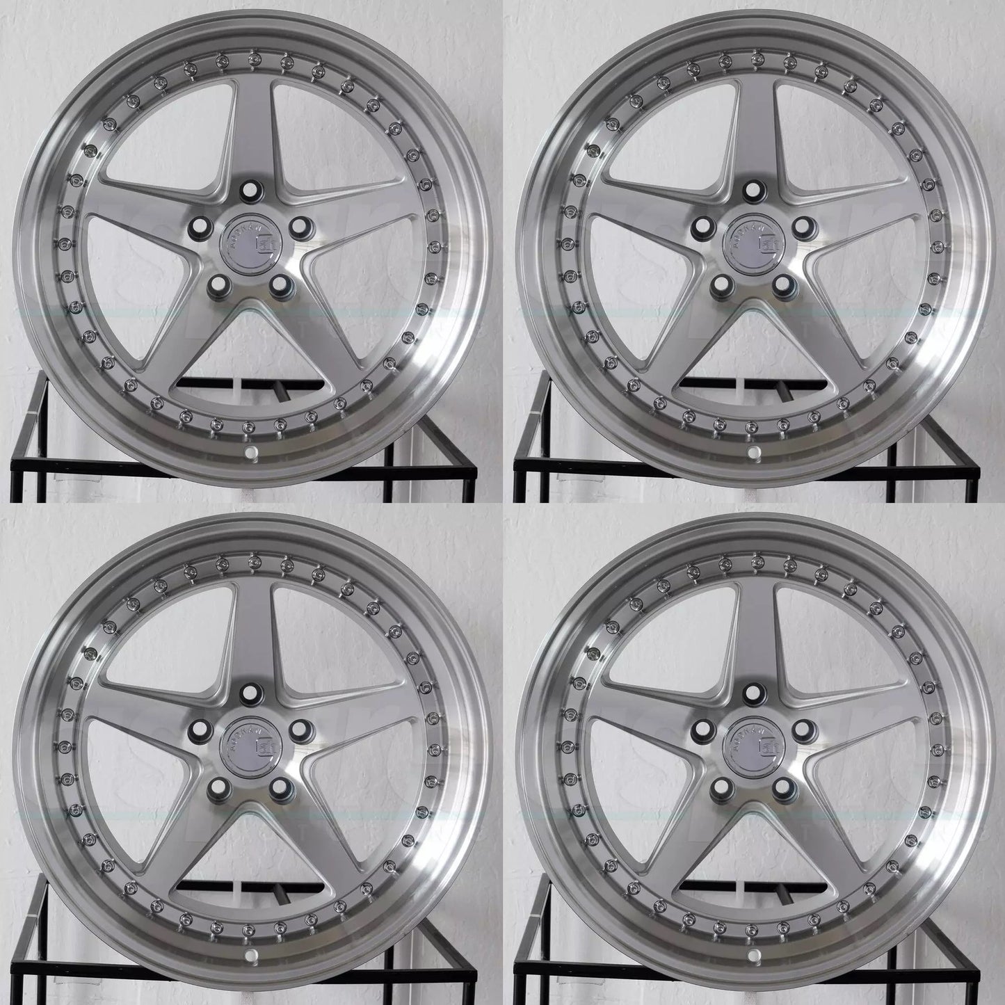 19" AODHAN DS05 SILVER Wheels Rims for HONDA TOYOTA NISSAN TESLA