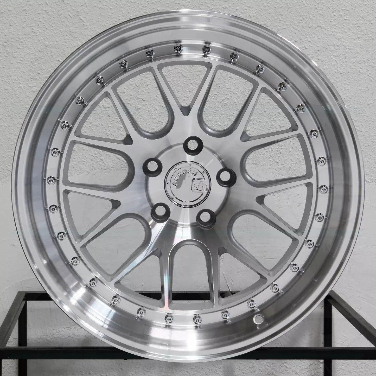 18" AODHAN DS06 Wheels SILVER Rims for HONDA TOYOTA NISSAN TESLA SUBARU SCION