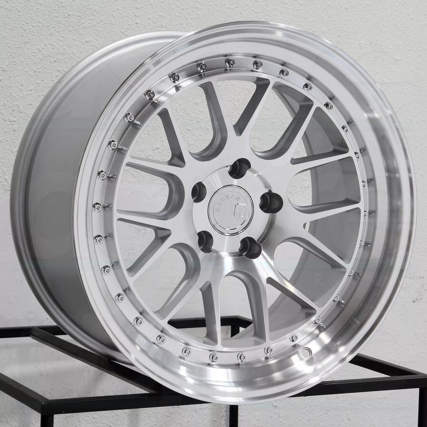 18" AODHAN DS06 Wheels SILVER Rims for HONDA TOYOTA NISSAN TESLA SUBARU SCION