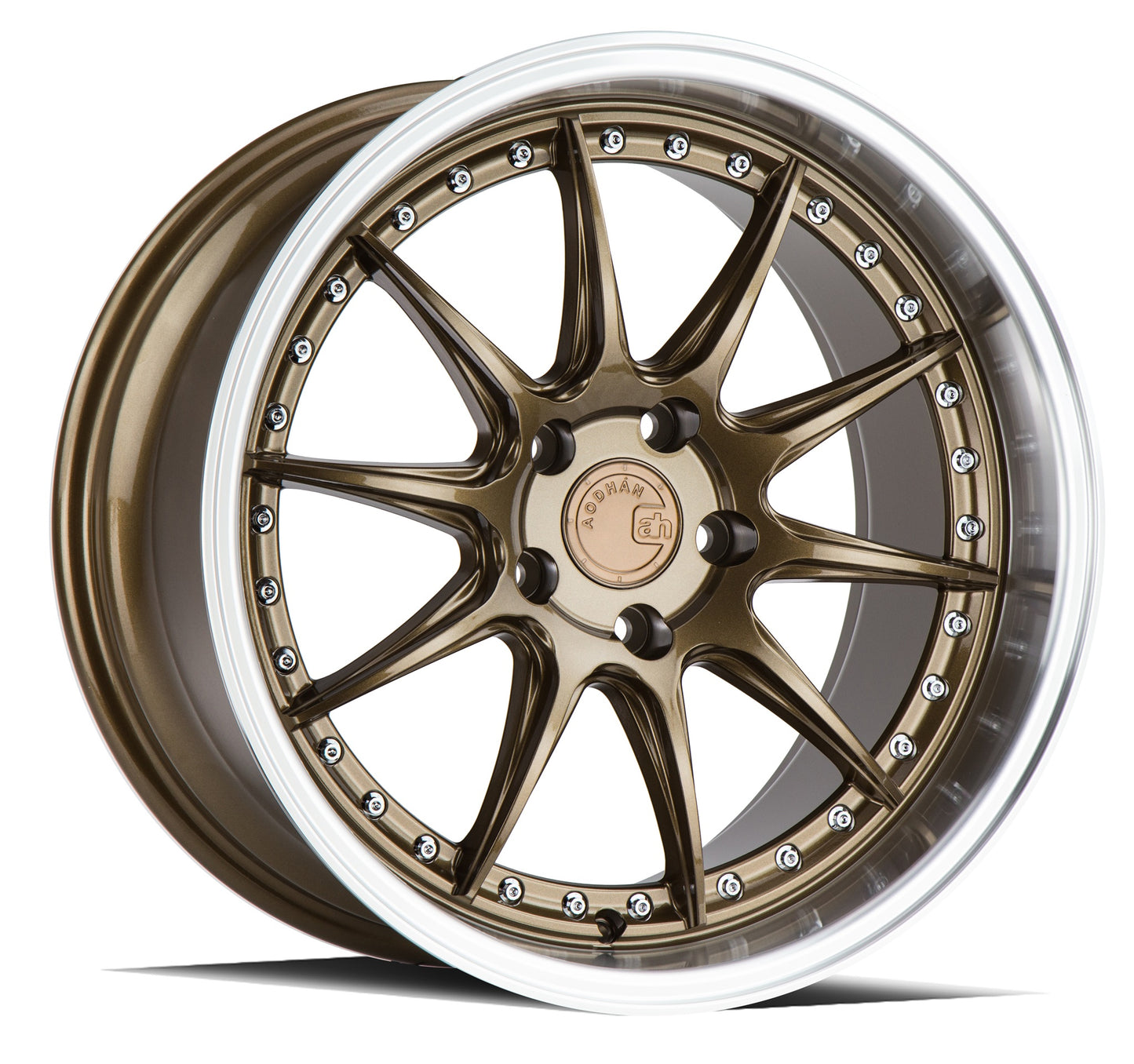 19" AODHAN DS07 Wheels BRONZE Rims for HONDA TOYOTA NISSAN TESLA 5x114