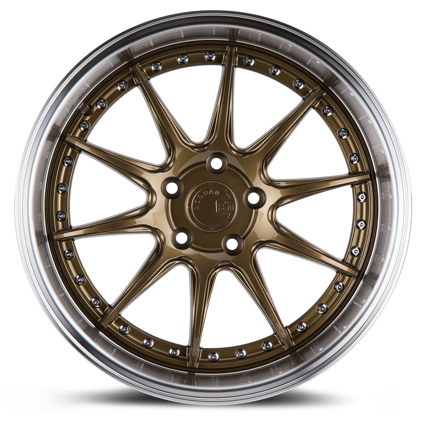19" AODHAN DS07 Wheels BRONZE Rims for HONDA TOYOTA NISSAN TESLA 5x114