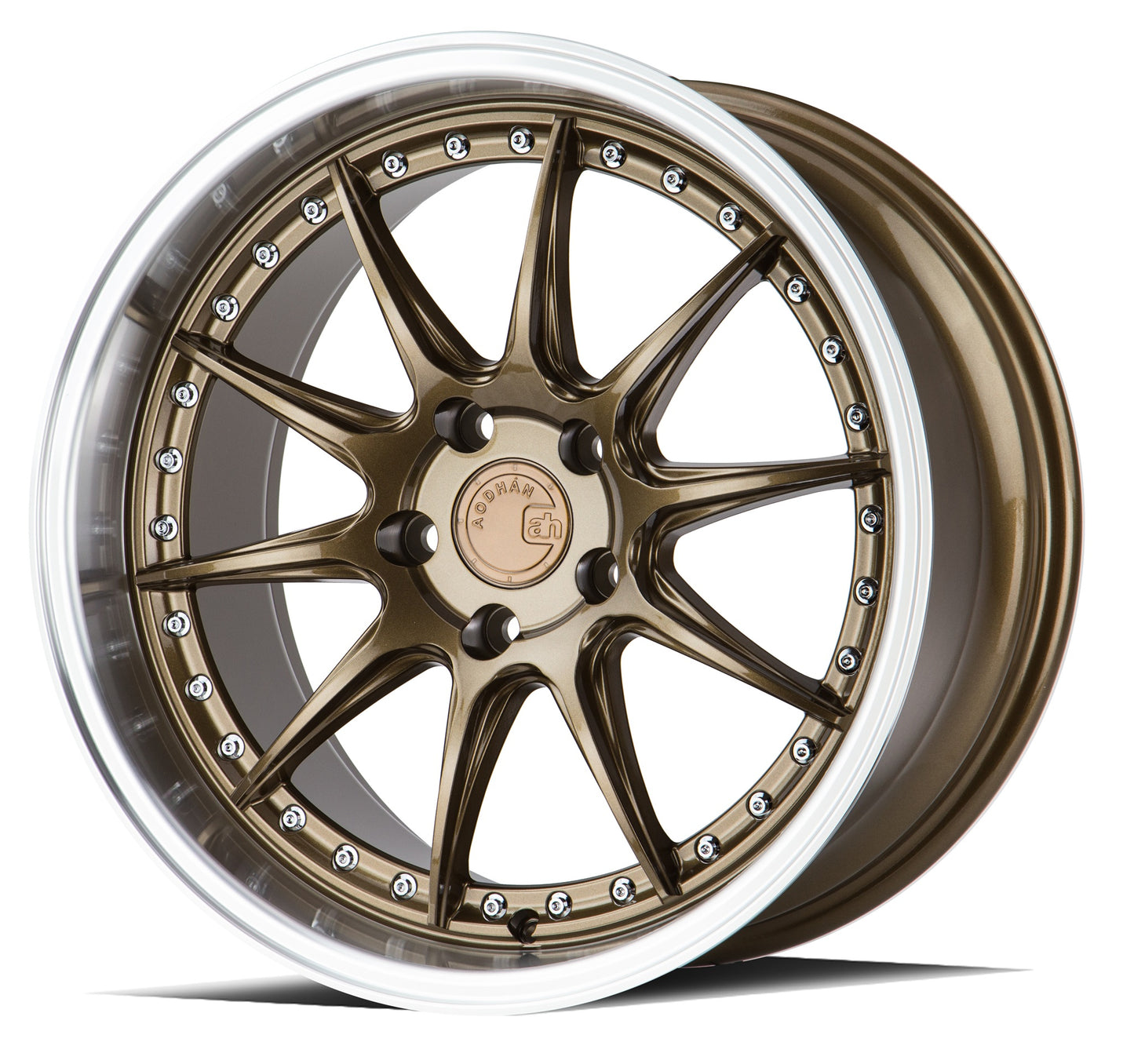 19" AODHAN DS07 Wheels BRONZE Rims for HONDA TOYOTA NISSAN TESLA 5x114