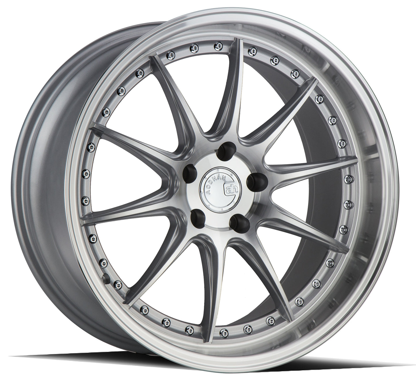 19" AODHAN DS07 Wheels SILVER Rims for HONDA TOYOTA NISSAN TESLA 5x114