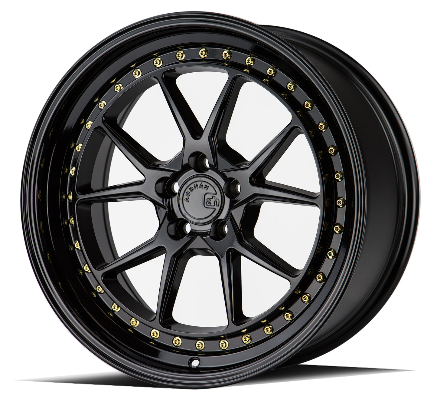18" AODHAN DS08 Wheels BLACK Rims for BMW HONDA TOYOTA NISSAN TESLA SUBARU SCION