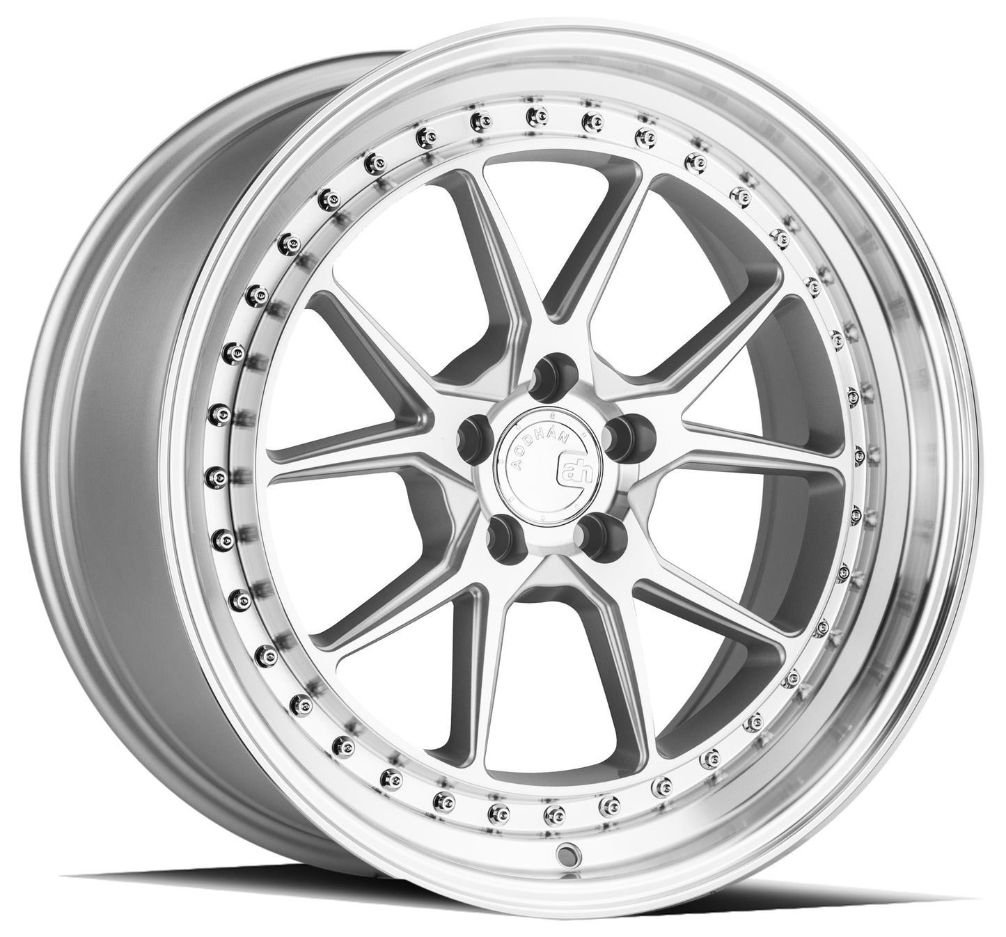 18" AODHAN DS08 Wheels SILVER Rims for BMW HONDA TOYOTA NISSAN TESLA SUBARU SCION