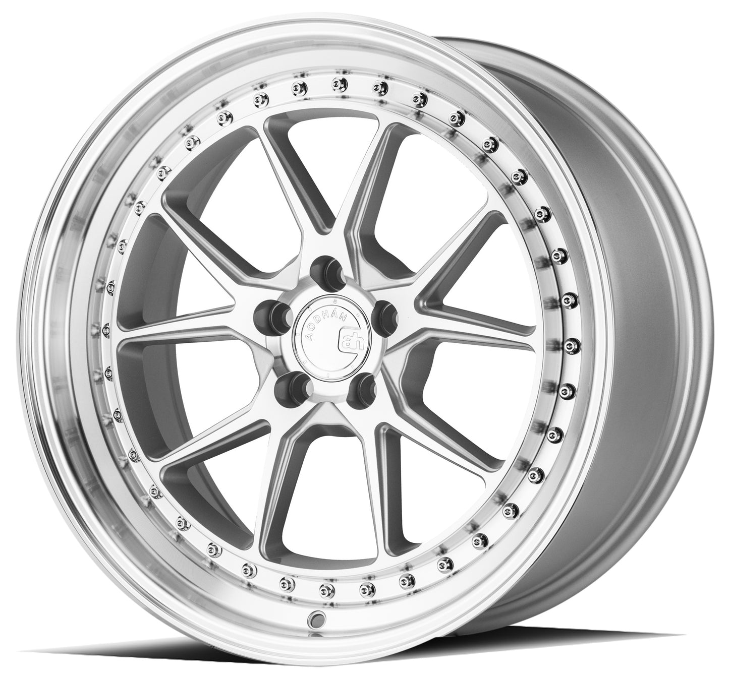 18" AODHAN DS08 Wheels SILVER Rims for BMW HONDA TOYOTA NISSAN TESLA SUBARU SCION