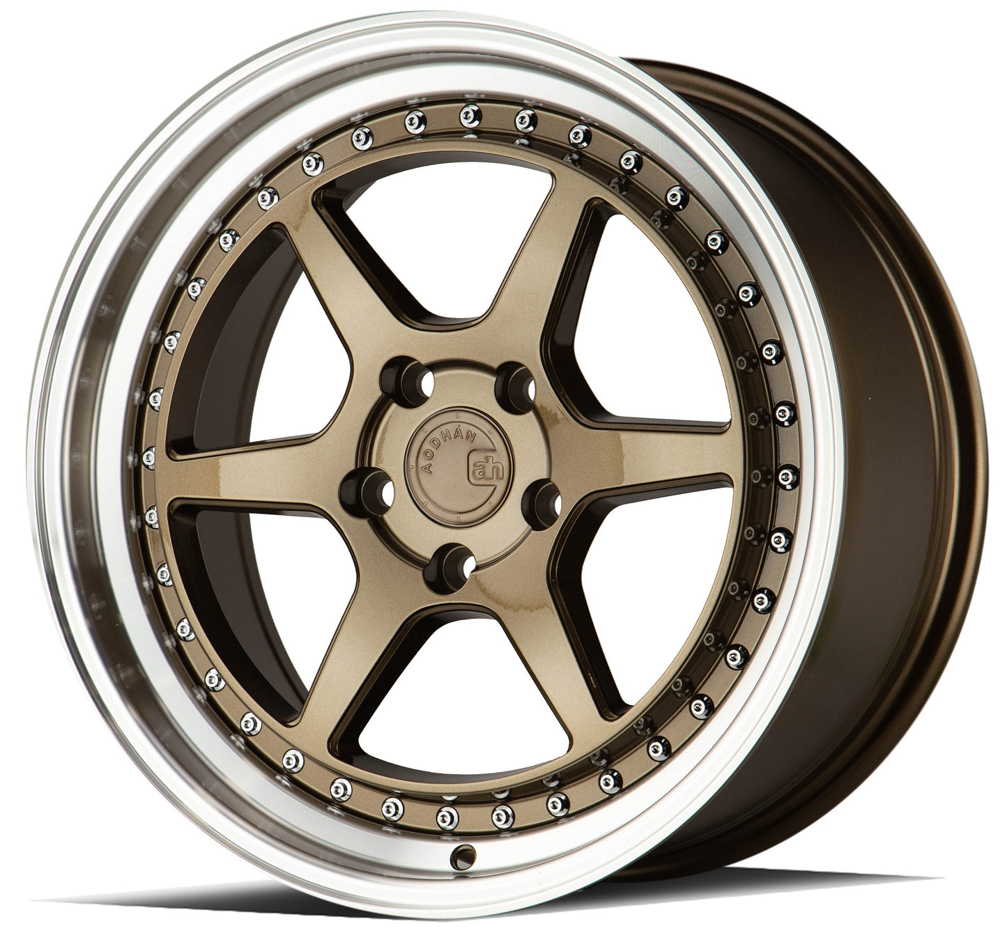 18" AODHAN DS09 Wheels BRONZE Rims for HONDA TOYOTA NISSAN TESLA SUBARU SCION