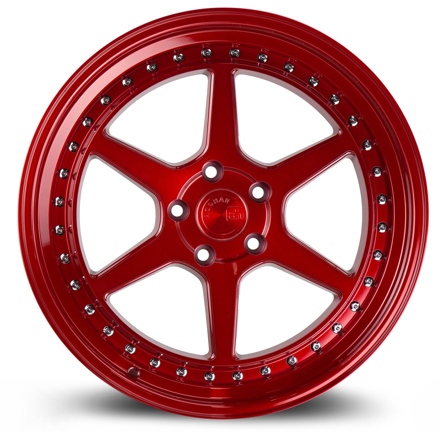 19" AODHAN DS09 Wheels CANDY RED Rims for HONDA TOYOTA NISSAN TESLA 5x114