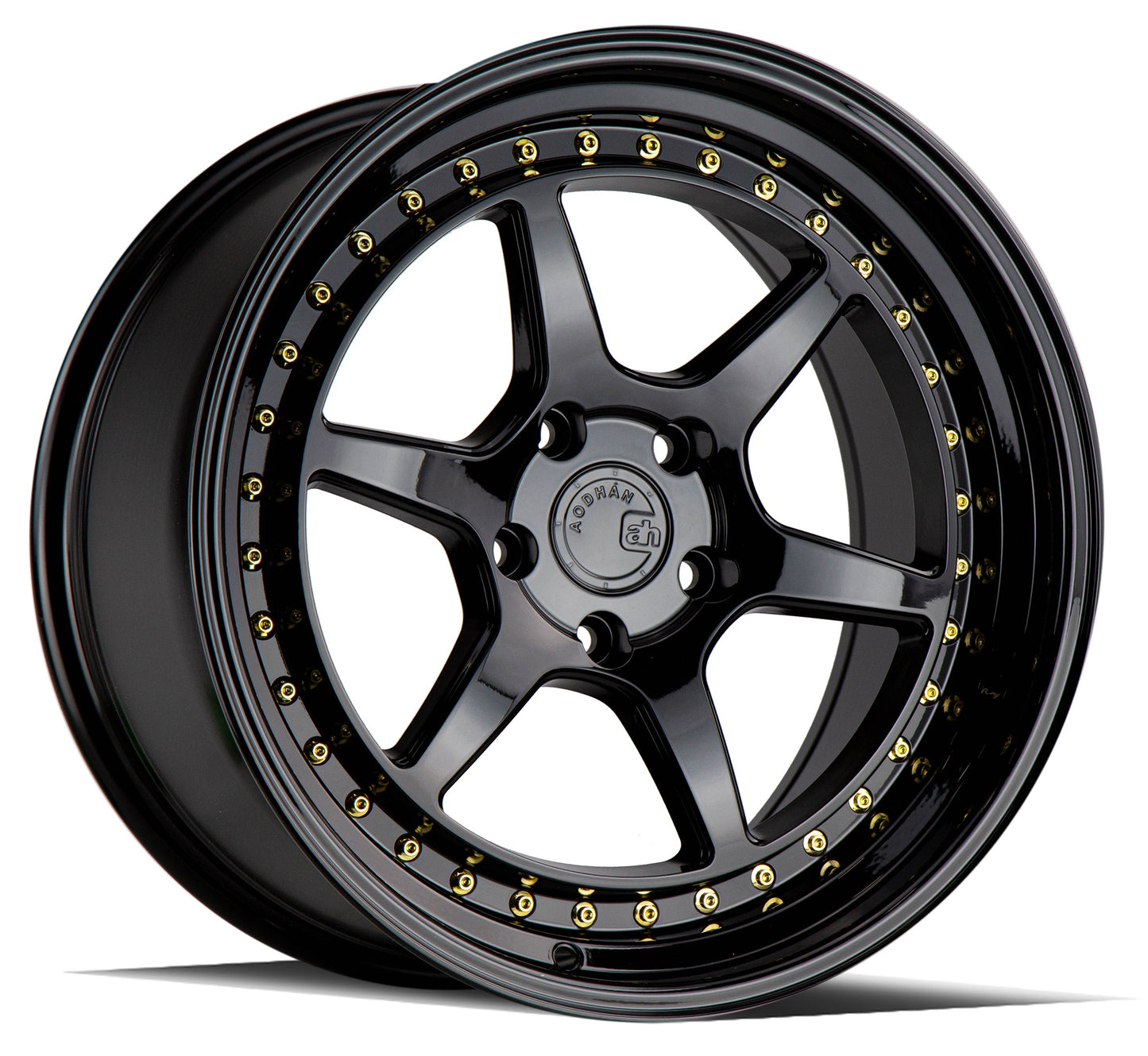19" AODHAN DS09 Wheels BLACK Rims for HONDA TOYOTA NISSAN TESLA 5x114