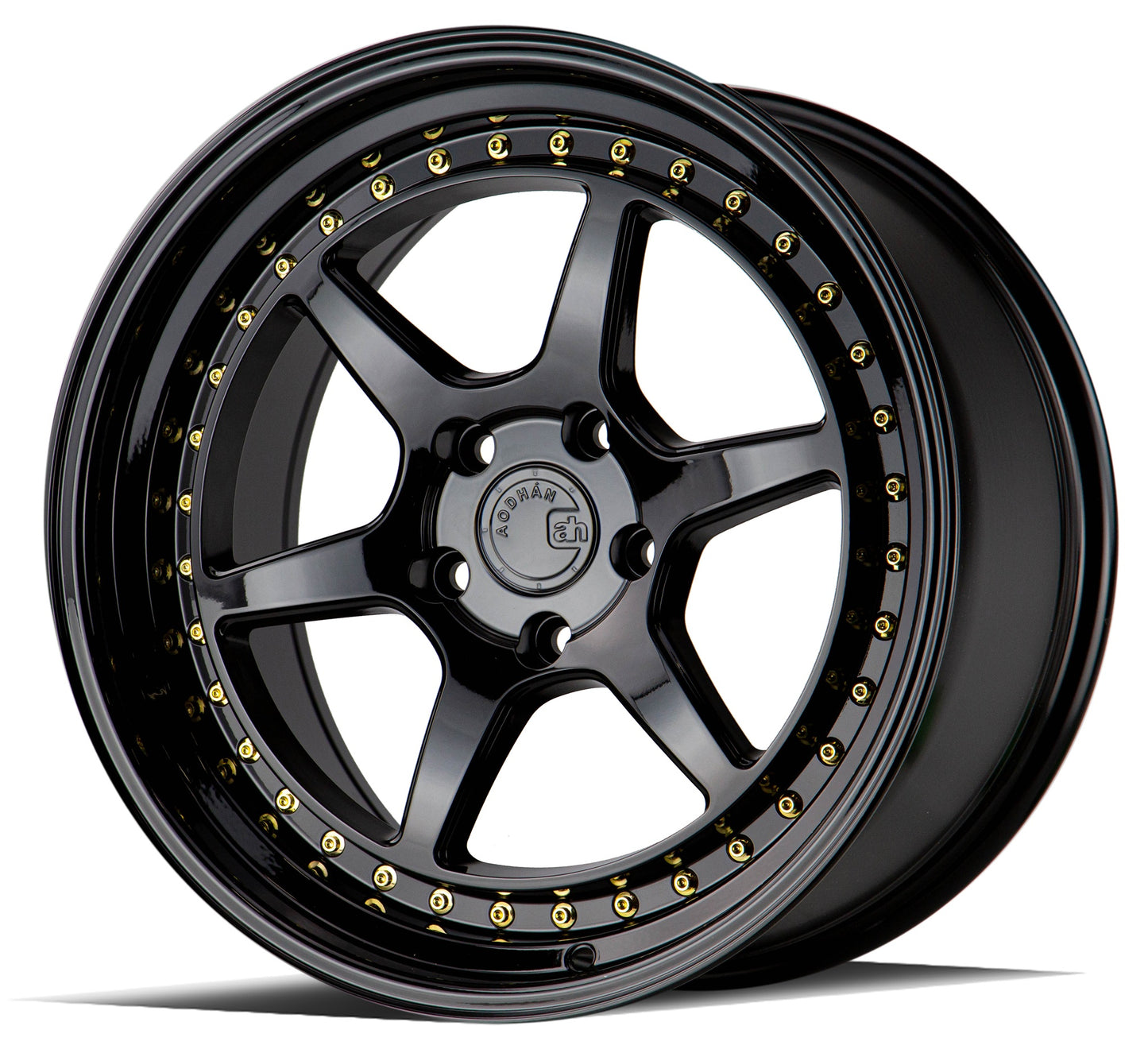 19" AODHAN DS09 Wheels BLACK Rims for HONDA TOYOTA NISSAN TESLA 5x114