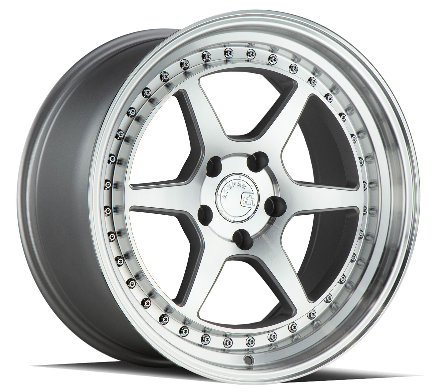 18" AODHAN DS09 Wheels SILVER Rims for HONDA TOYOTA NISSAN TESLA SUBARU SCION