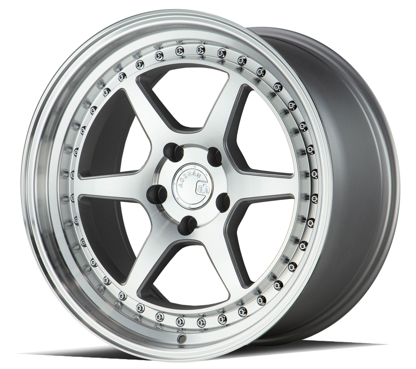 18" AODHAN DS09 Wheels SILVER Rims for HONDA TOYOTA NISSAN TESLA SUBARU SCION
